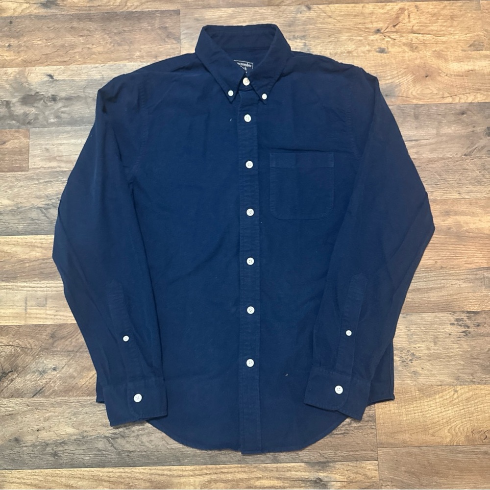Abercrombie & Fitch Dark Blue Casual Shirt